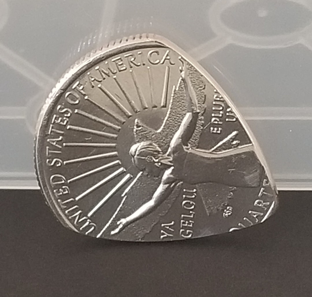 Maya Angelou Guitar Pick Quarter Guitar Pick Unique Gift Etsy