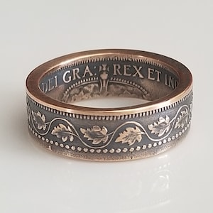 Canadian  Large Cent Coin Ring | Canada Ring | Unique Gift | Canadian Jewelry | Handmade Ring | Travel Gift