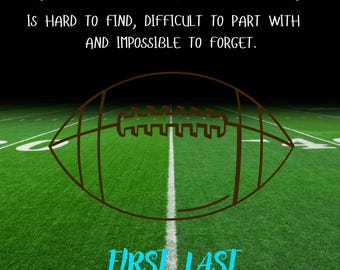 Personalized Team Mom Gift | Custom Sports Printable (Canva Template)