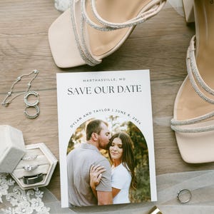 Save The Date Wedding Invitation
