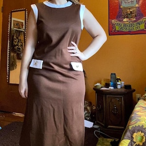 Authentieke vintage jaren 60 Shiftjurk!