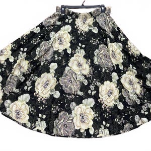 Authentic Vintage 1970s Floral Skirt!