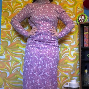 Authentic Vintage 1960s Formal Dress!