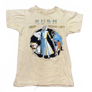 Authentiek vintage RUSH Band-T-shirt uit de jaren 80!