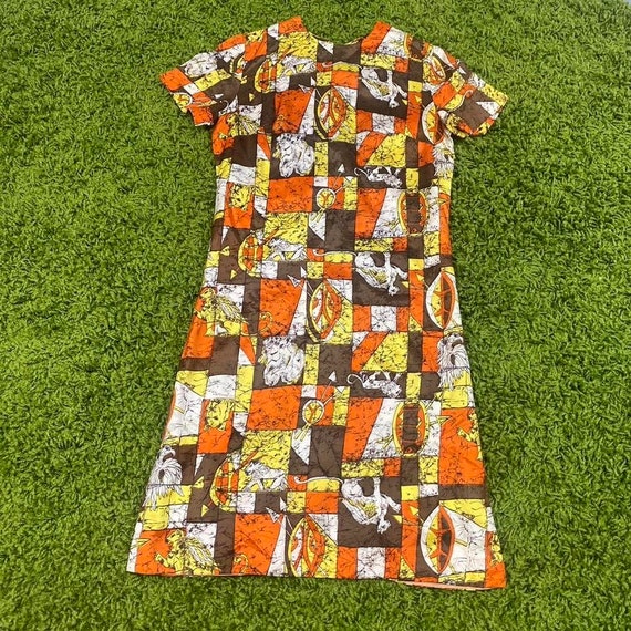 Authentic Vintage 70s Novelty Dress! - image 1