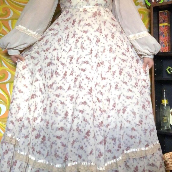 Authentic Vintage 70s Gunne Sax Dress! - image 2