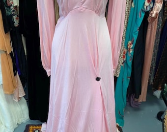 Vestido formal vintage autêntico dos anos 70!