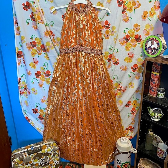 Authentic Vintage 60s Formal Dress!