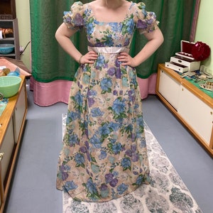 Authentic Vintage 1970s Formal Dress!