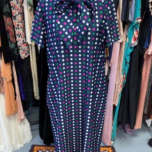 Vintage Tupfenkleid aus den 60er Jahren!