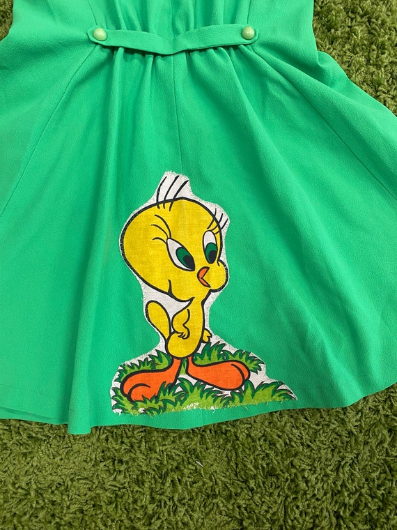 Authentic Vintage 70s Tweedy Bird Dress! - image 4