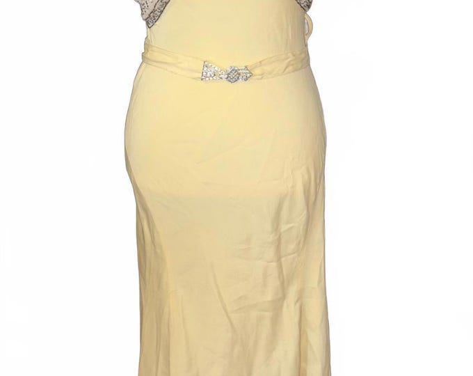 Authentic Vintage 1930s Beaded Hollywood Glam Dress! - Etsy