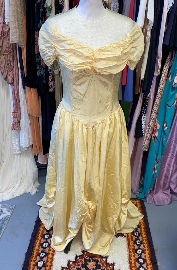 Authentic Vintage 1940s Formal Dress! - Etsy