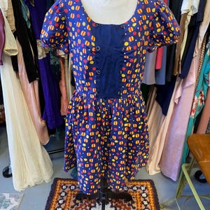 Vintage Tupfenkleid aus den 60er Jahren!
