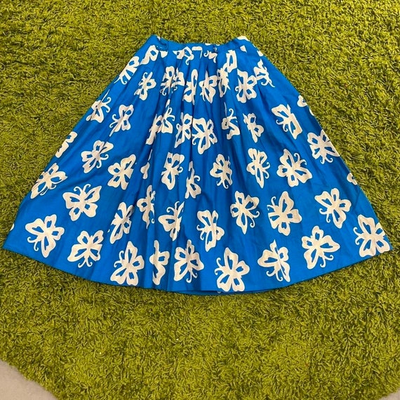 Authentic Vintage 60s Novelty Skirt! - image 1