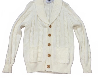 Authentic Vintage 1980s Cardigan Sweater!