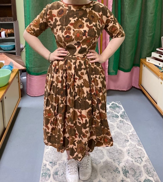 Authentic Vintage 50s Dress! - image 1