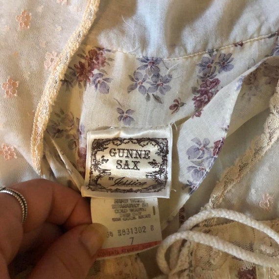 Authentic Vintage 70s Gunne Sax Dress! - image 4