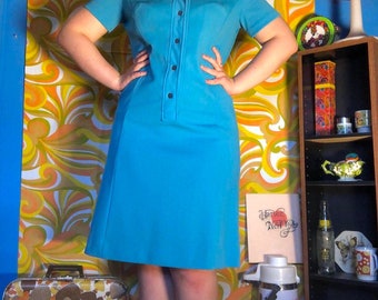 Authentic Vintage 60s Shift Dress!