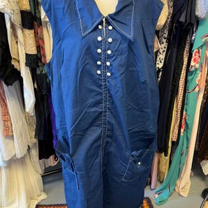 Authentieke vintage jaren 60 huisjurk!