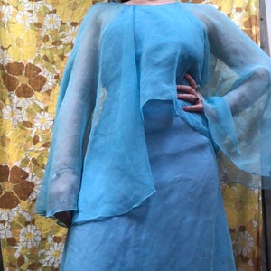 Authentic Vintage 1960s Formal Dress!