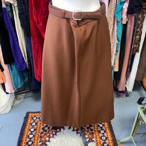 Authentic Vintage 1970s Skirt And Belt!