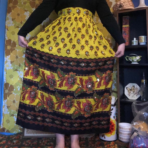 Authentic Vintage 60s Maxi Dress! - image 2