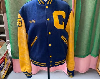 - Original 50er Jahre Letterman Jacke!