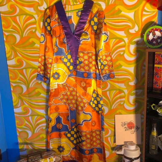 Authentic Vintage Psychedelic Peter Max Inspired … - image 1