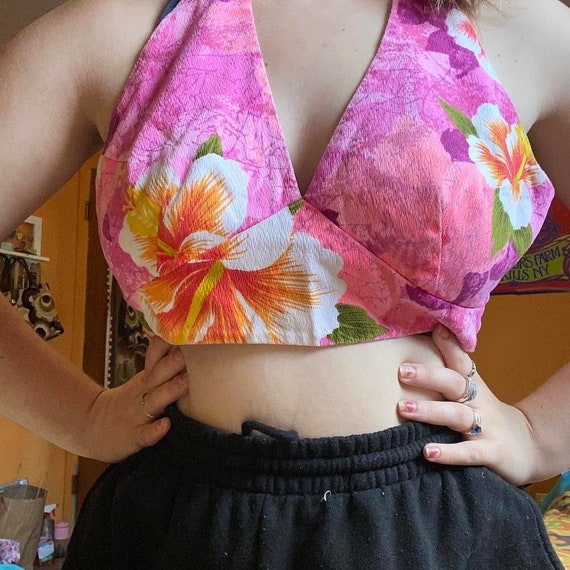 Authentic Vintage 70s Halter Top! - image 3