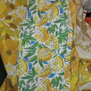 Vintage 80s Bonjour Tropical Print Pants image 4