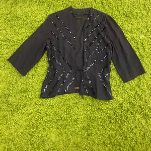 Authentic Vintage 40s Sequin Jacket!