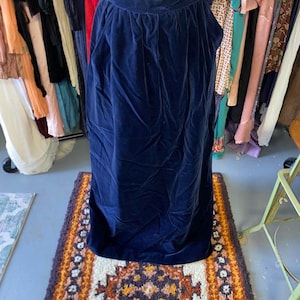 Authentic Vintage 1970s Velvet Skirt!