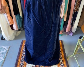 Authentic Vintage 1970s Velvet Skirt!