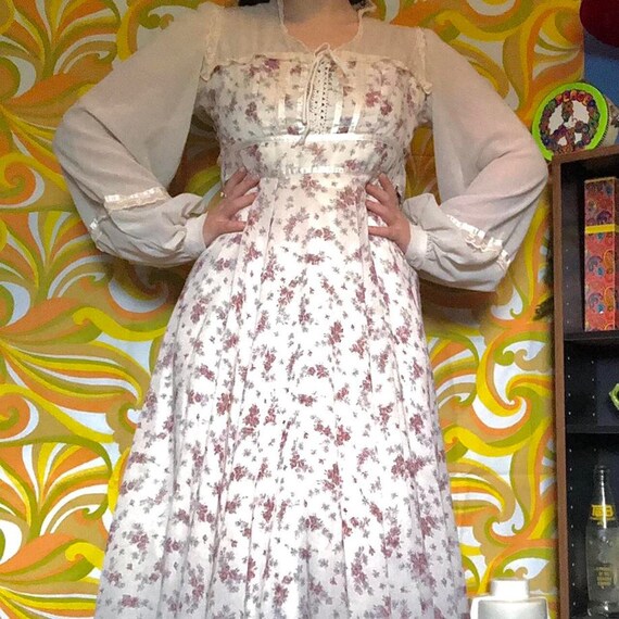 Authentic Vintage 70s Gunne Sax Dress! - image 1