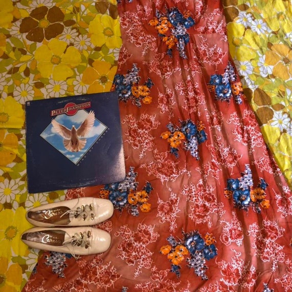 Authentic Vintage 60s Maxi Dress! - image 2