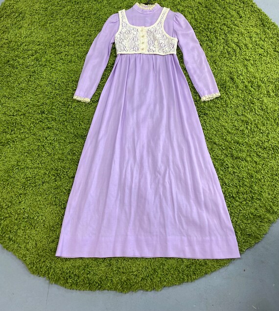 Authentic Vintage 70s Prairie Dress!