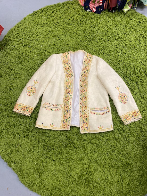 Authentic Vintage 60s Embroidered Jacket!