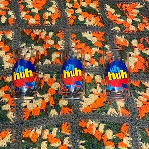Authentic Vintage 1970s Diet Pepsi Glass Cups!
