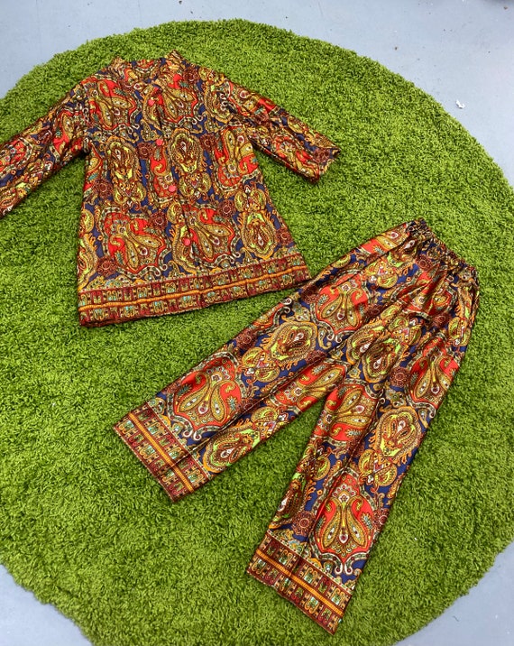 Authentic Vintage 60s Pantsuit! - image 1