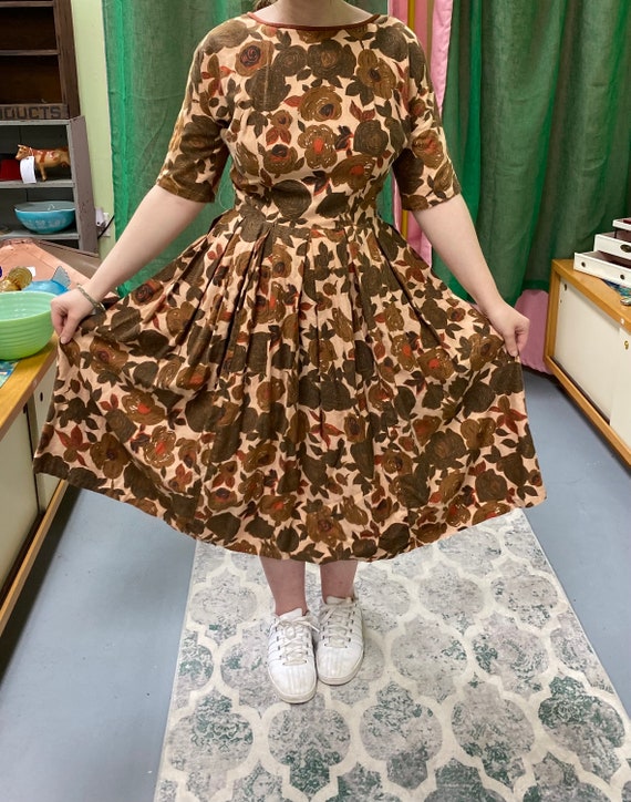 Authentic Vintage 50s Dress! - image 3