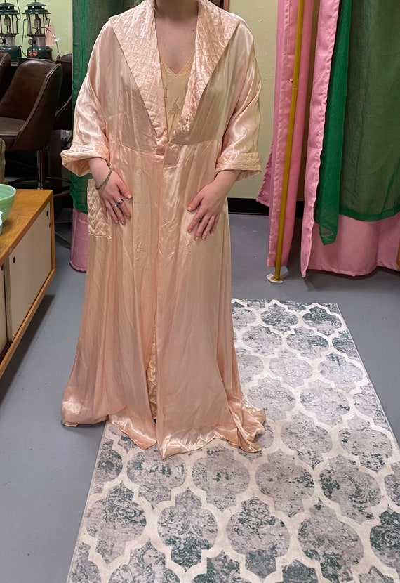 Authentic Antique 20s Robe And Nightgown!