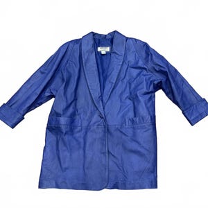 Authentische Vintage 1980er Lederjacke!