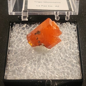 Gorgeous wulfenite from the Red Cloud Mine