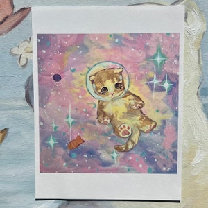Space Kitten II- Prints