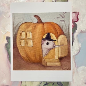 Pumpkin Cottage- Prints