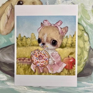Donut Girl- Print