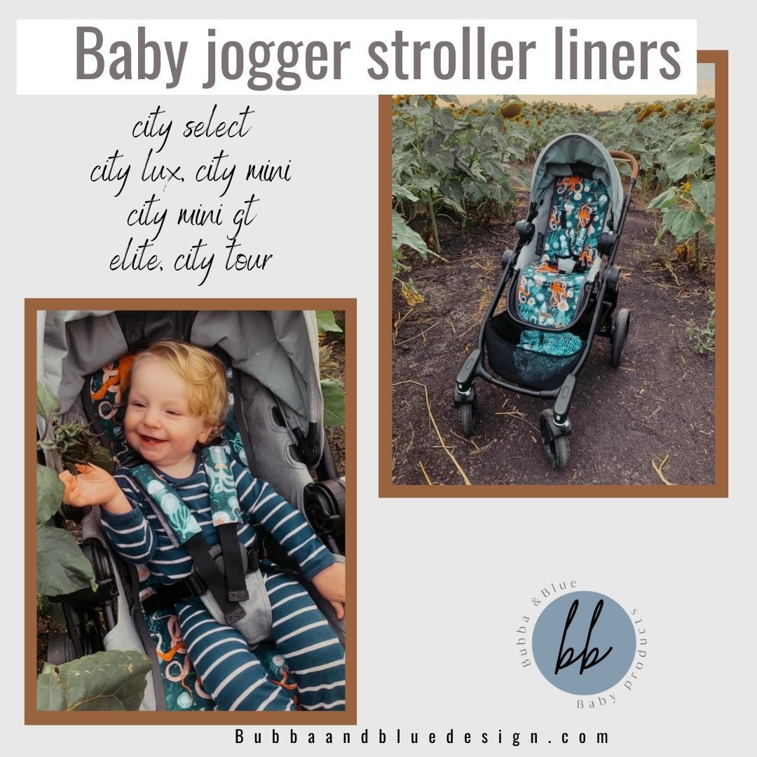 Snavset Korridor Solrig Baby Jogger Stroller Liner Seat Covers /city Select Stroller - Etsy