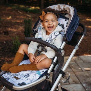 Universal Stroller seat liner pad , stroller cover in 3 sizes , these pram seat liners are a universal fit and will work with most strollers