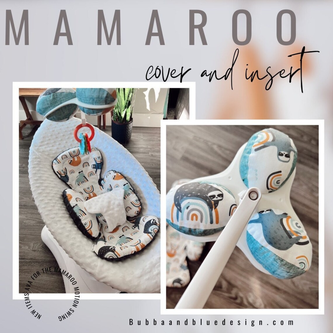 Mamaroo Seat Cover Swing Infant Insert and Toy Accessories Etsy